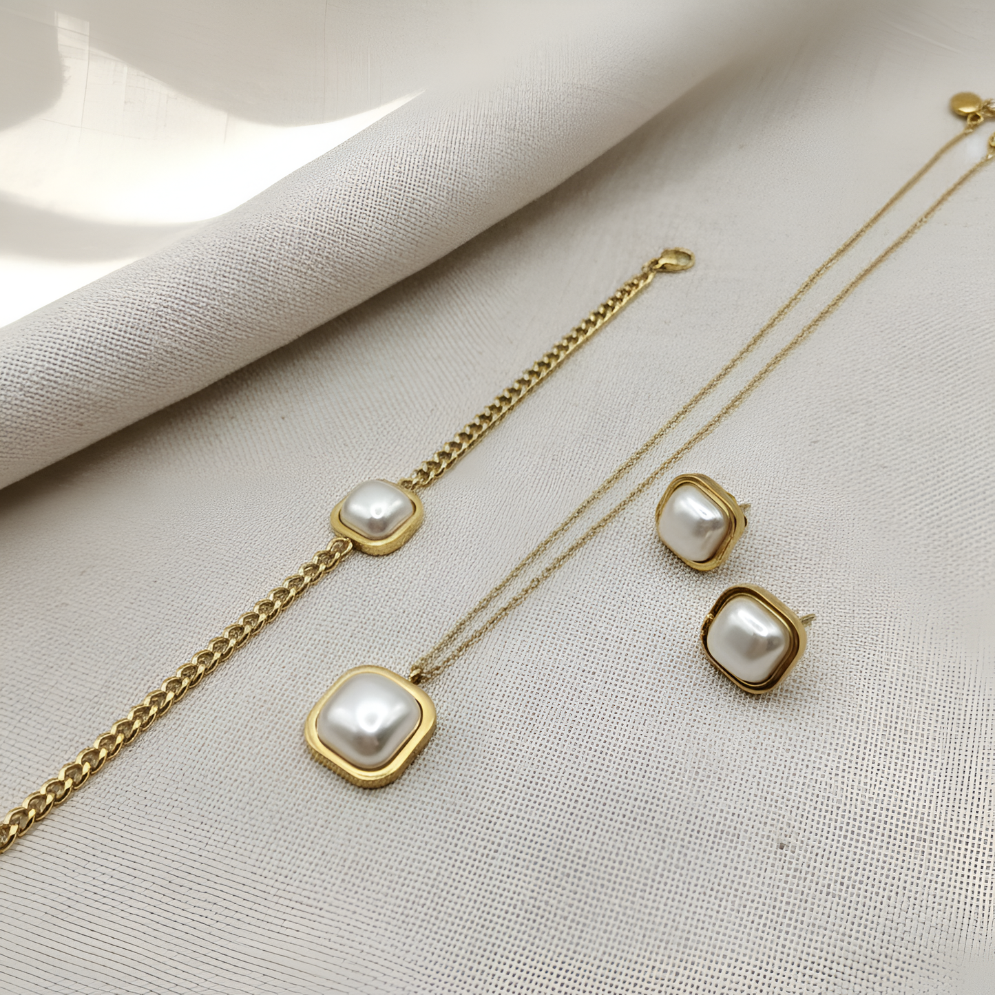 White Pearl Premium Set | Stainless Steel