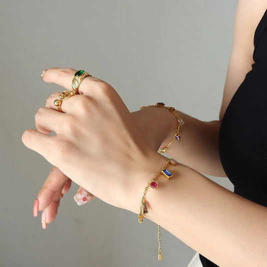 Gem Spell Bracelet