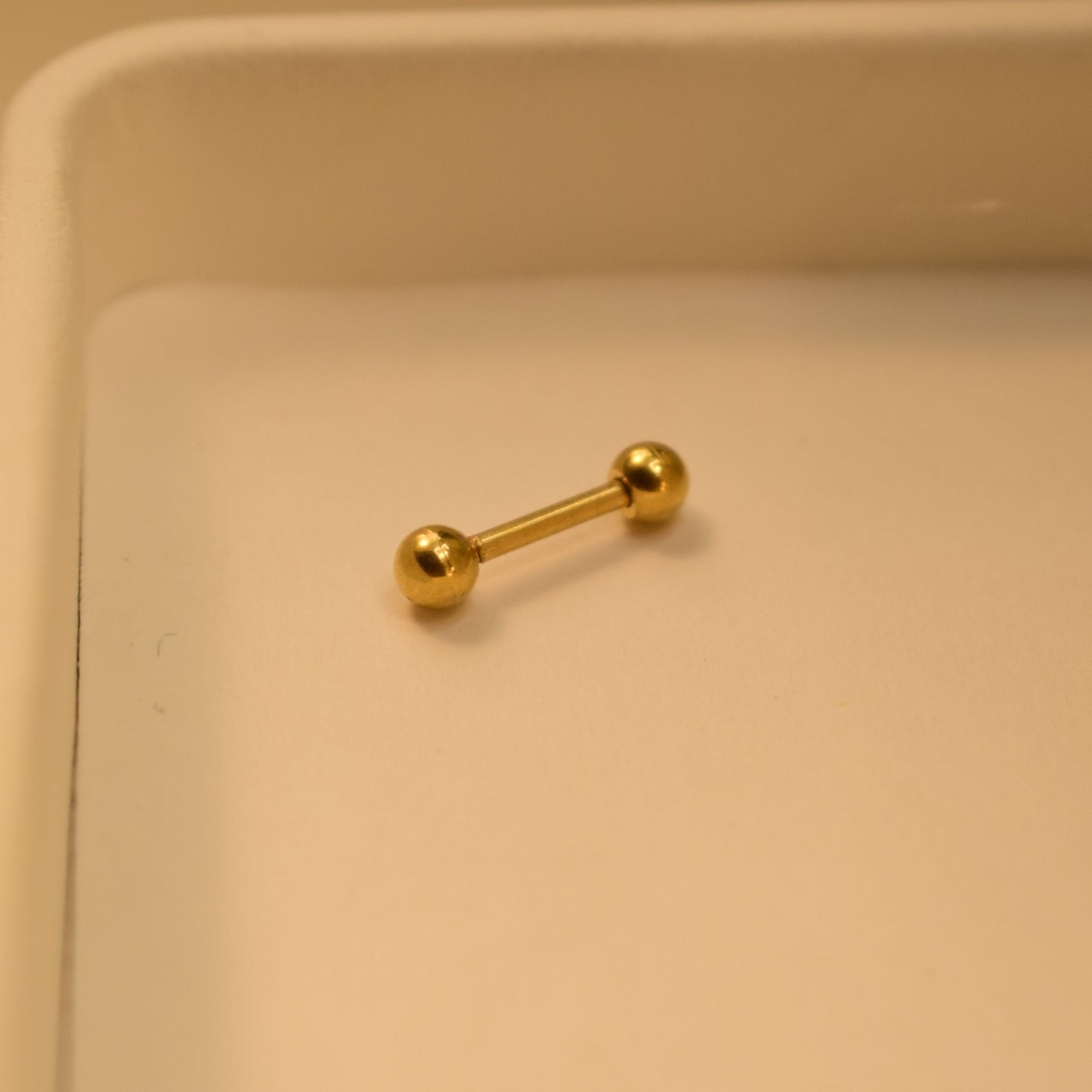 Straight Barbell Ear Piercing Studs