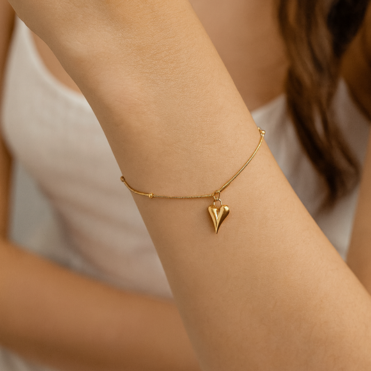Heart Bracelet hayajewelers.pk