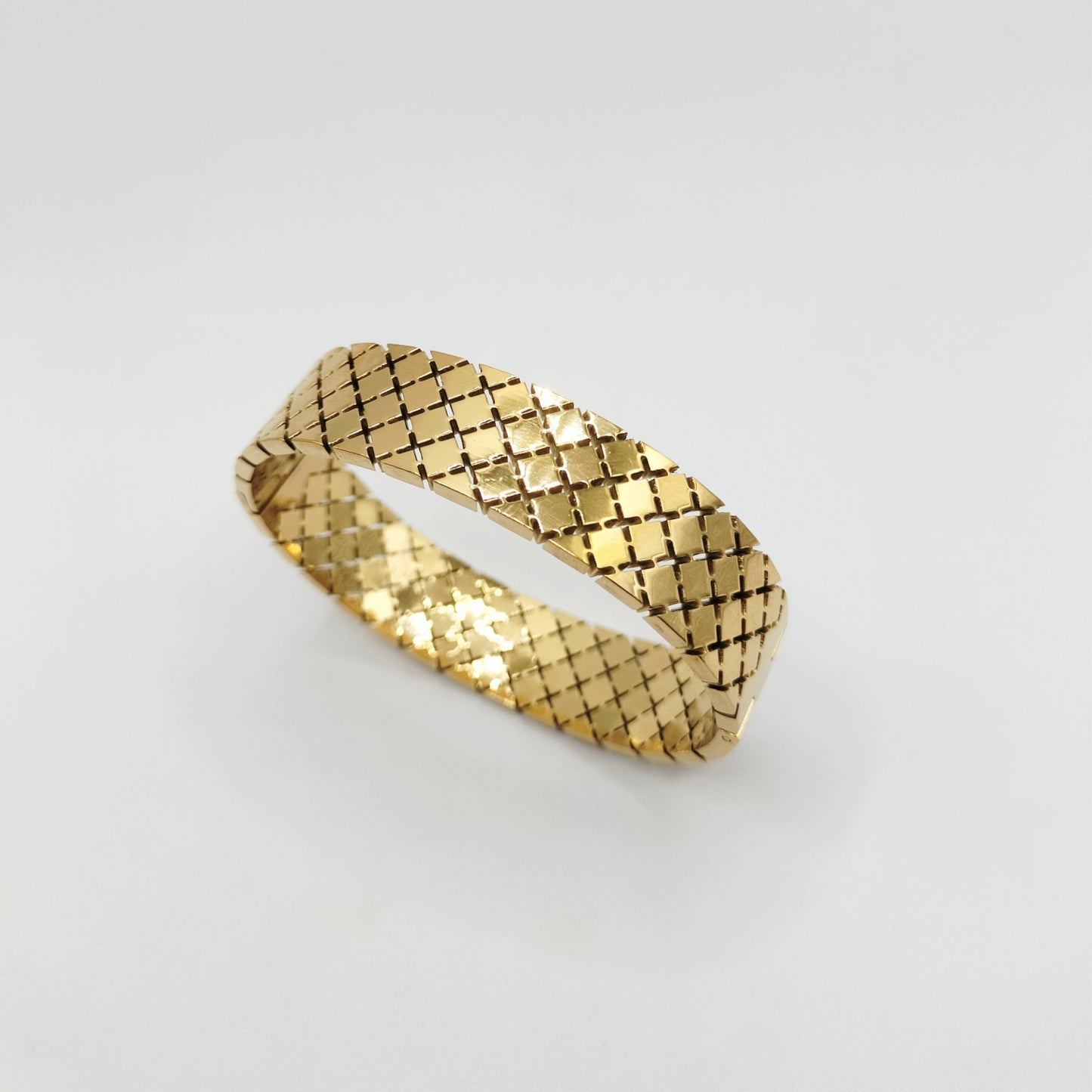 watch Style Bangle , Sparkle Bangle - Stainless Steel