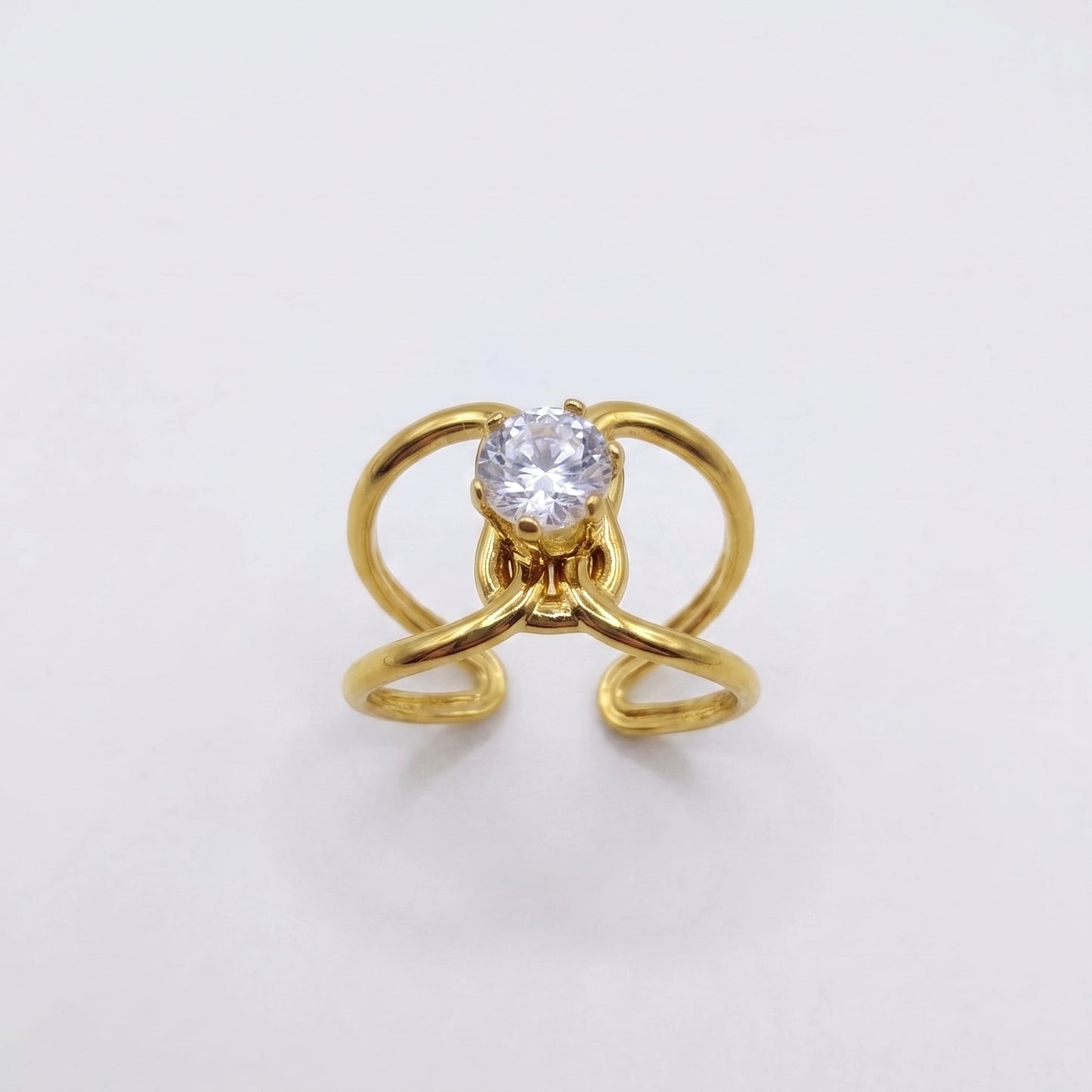 Nova Swirl Ring | Adjustable