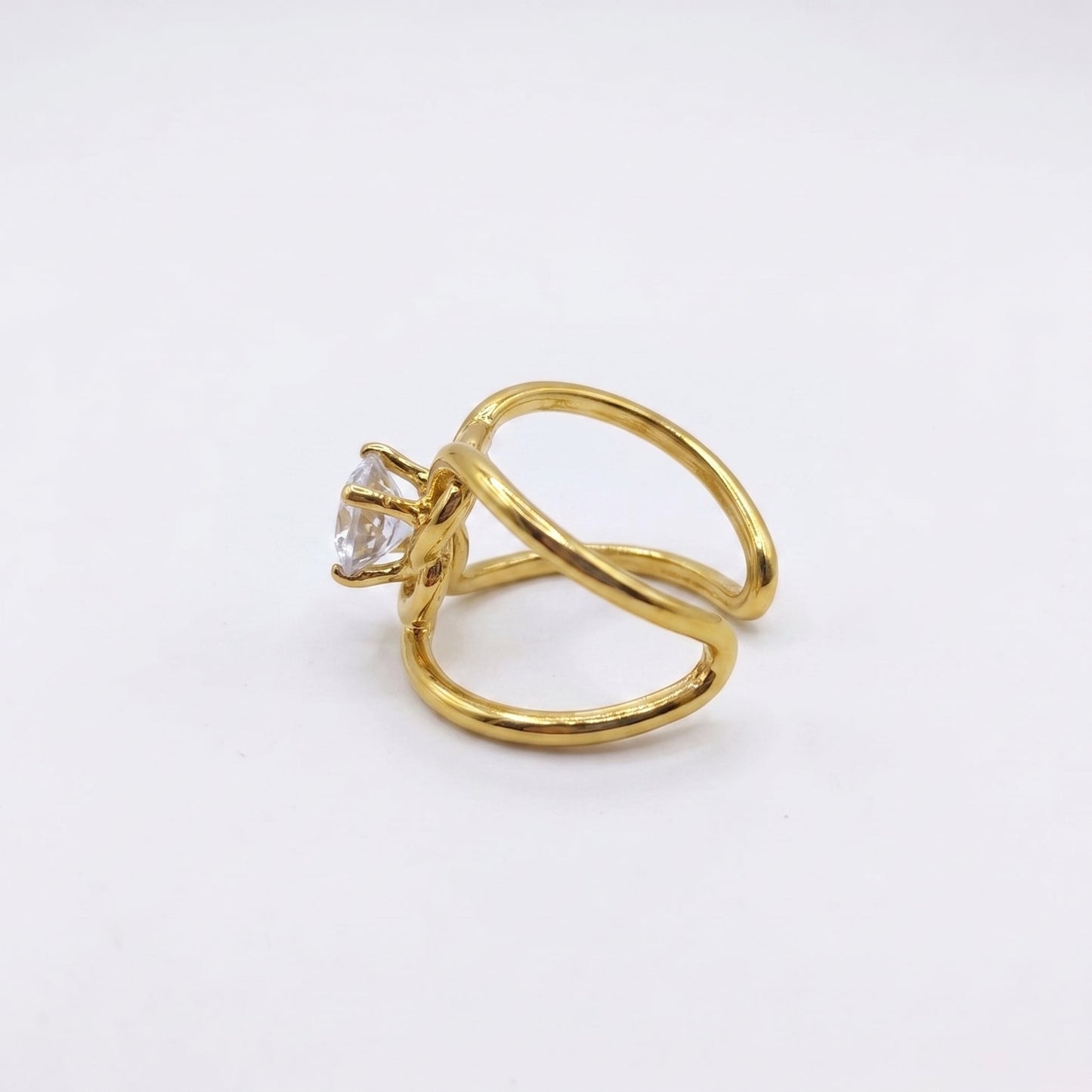 Nova Swirl Ring | Adjustable