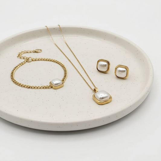 White Pearl Premium Set | Stainless Steel