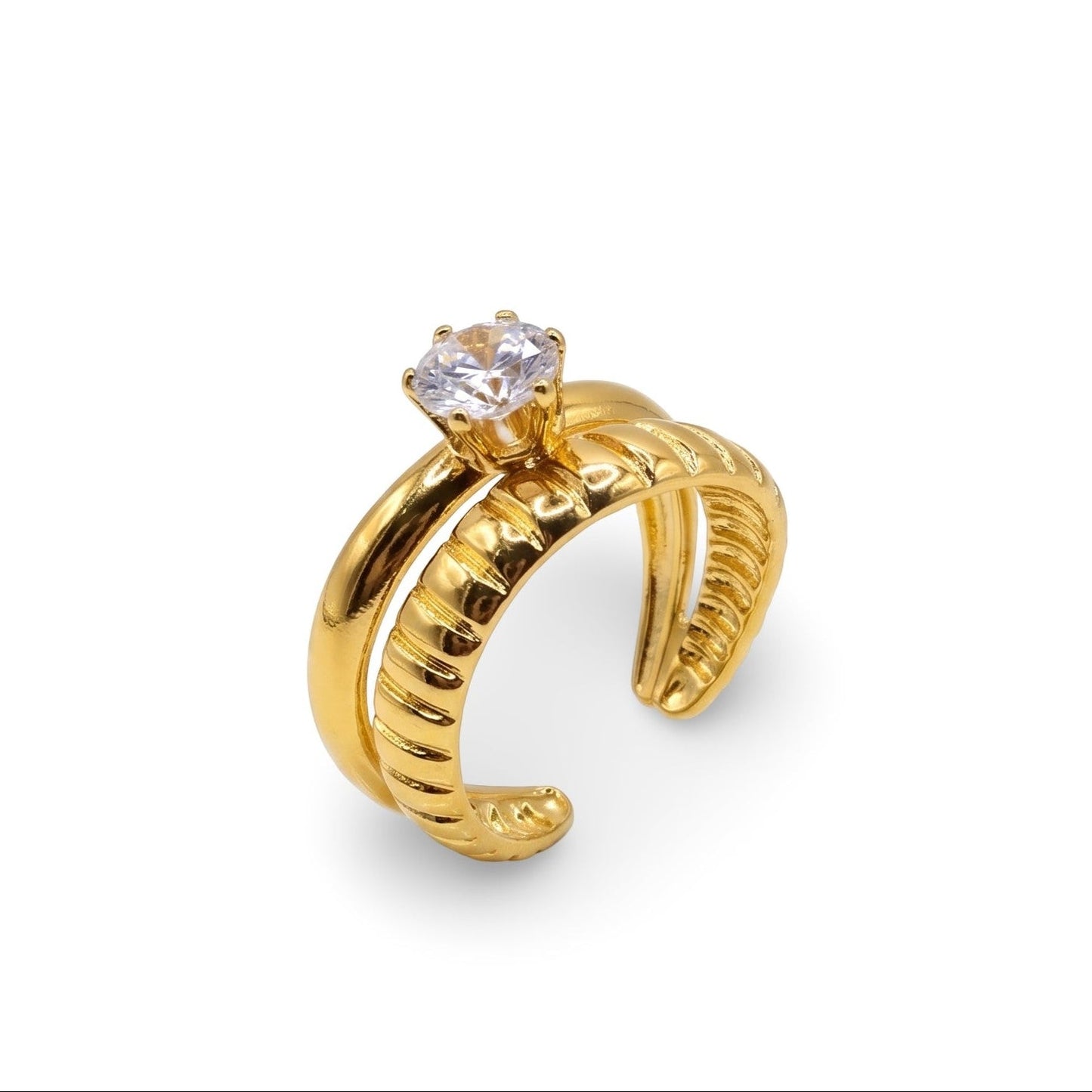 4-Piece Spiral Statement Deal | Adjustable