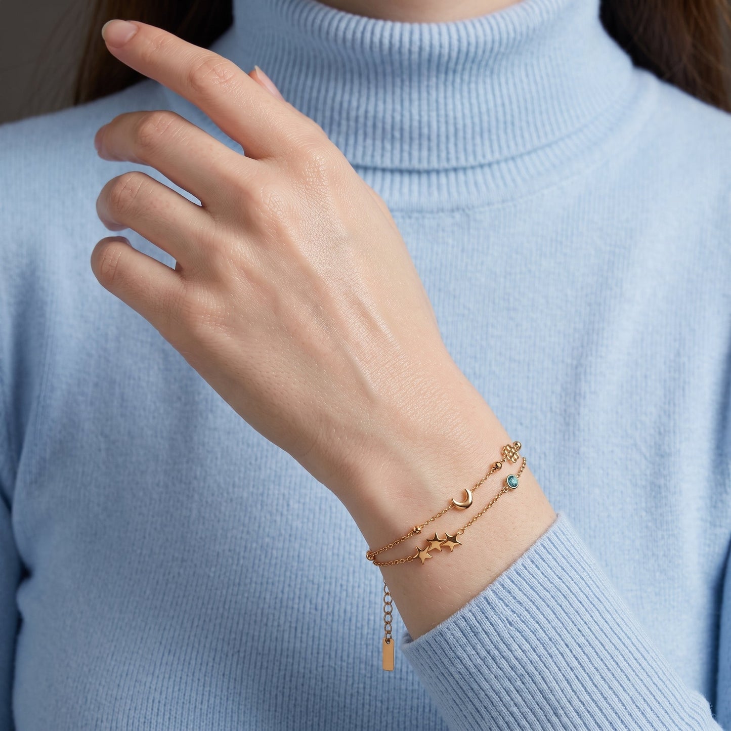 Celestial Layered Bracelet
