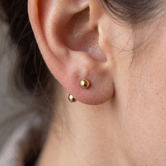 Straight Barbell Ear Piercing Studs