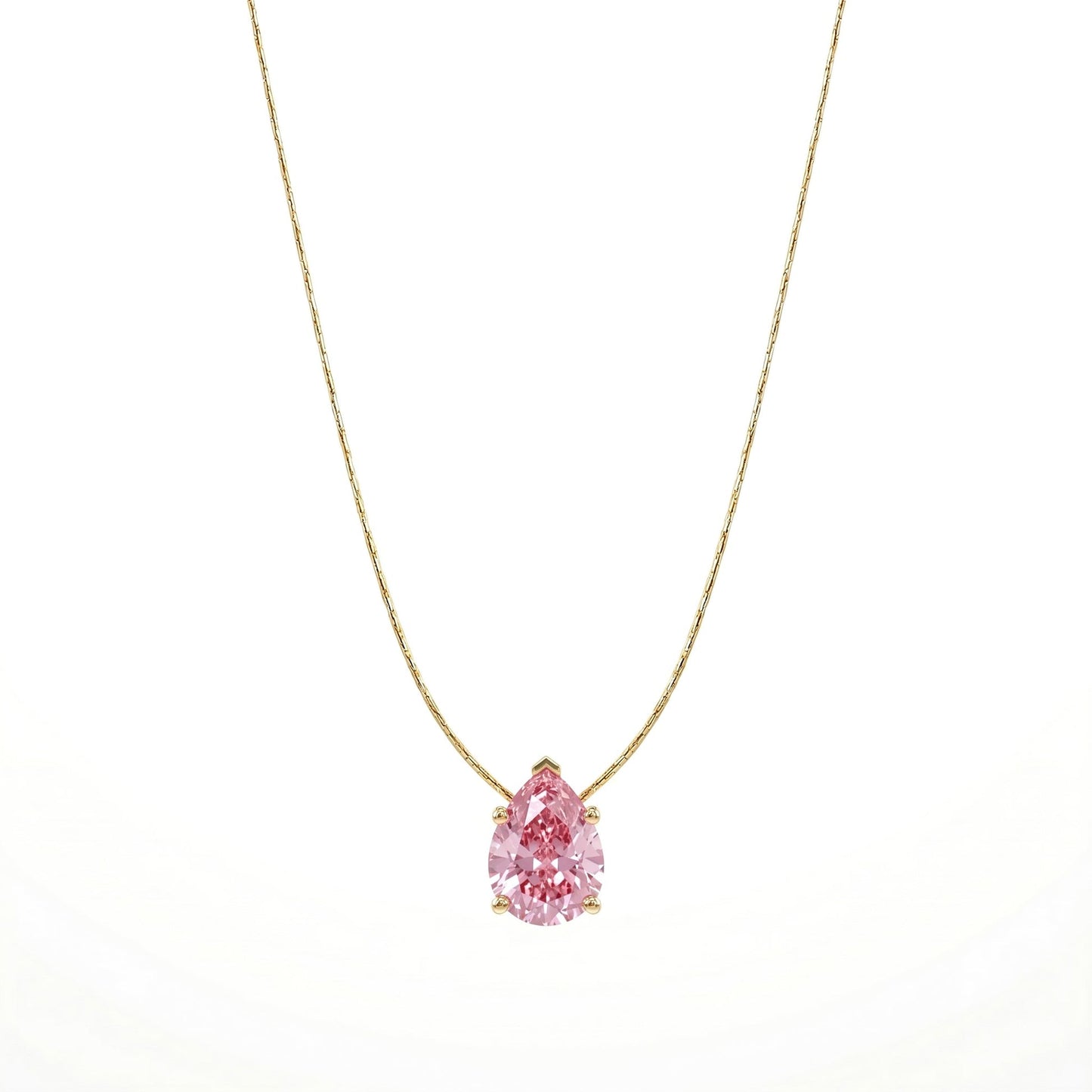Pear-Cut Diamond Pendant hayajewelers.pk