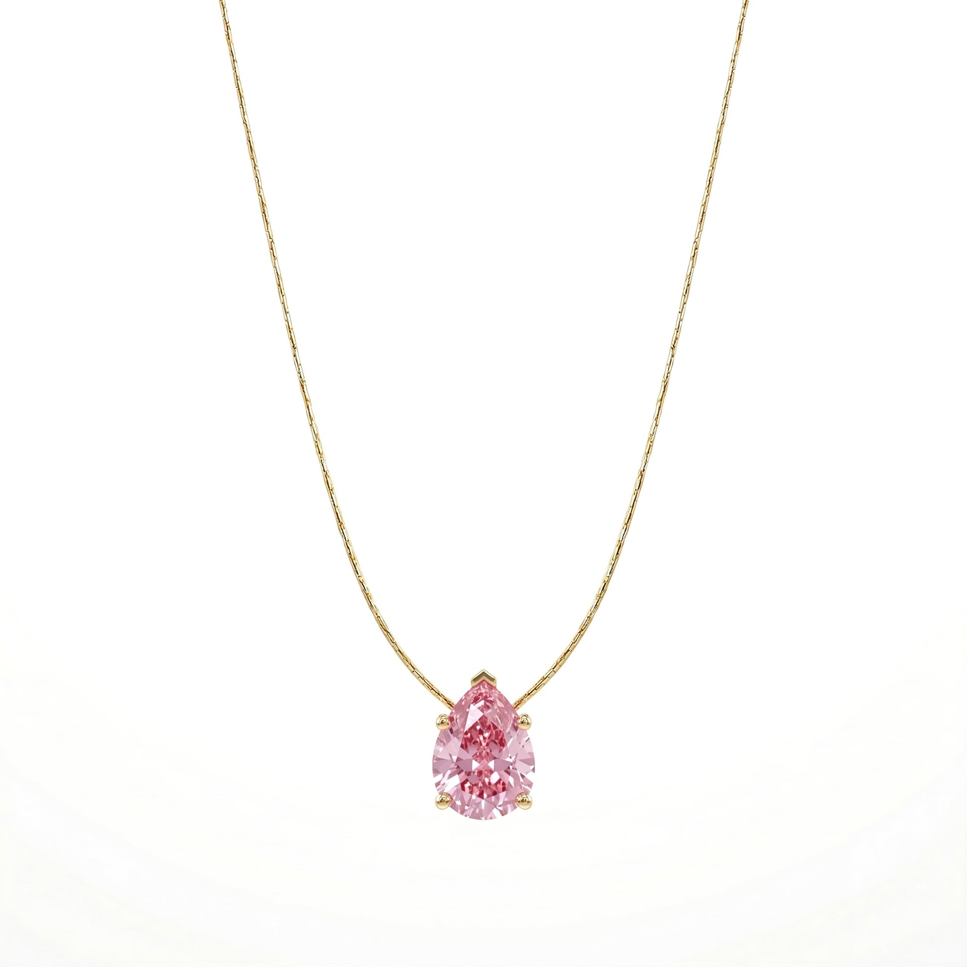 Pear-Cut Diamond Pendant hayajewelers.pk