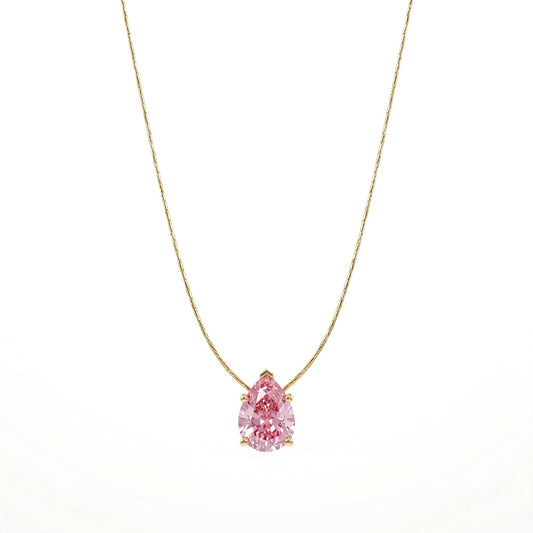 Pear-Cut Diamond Pendant hayajewelers.pk