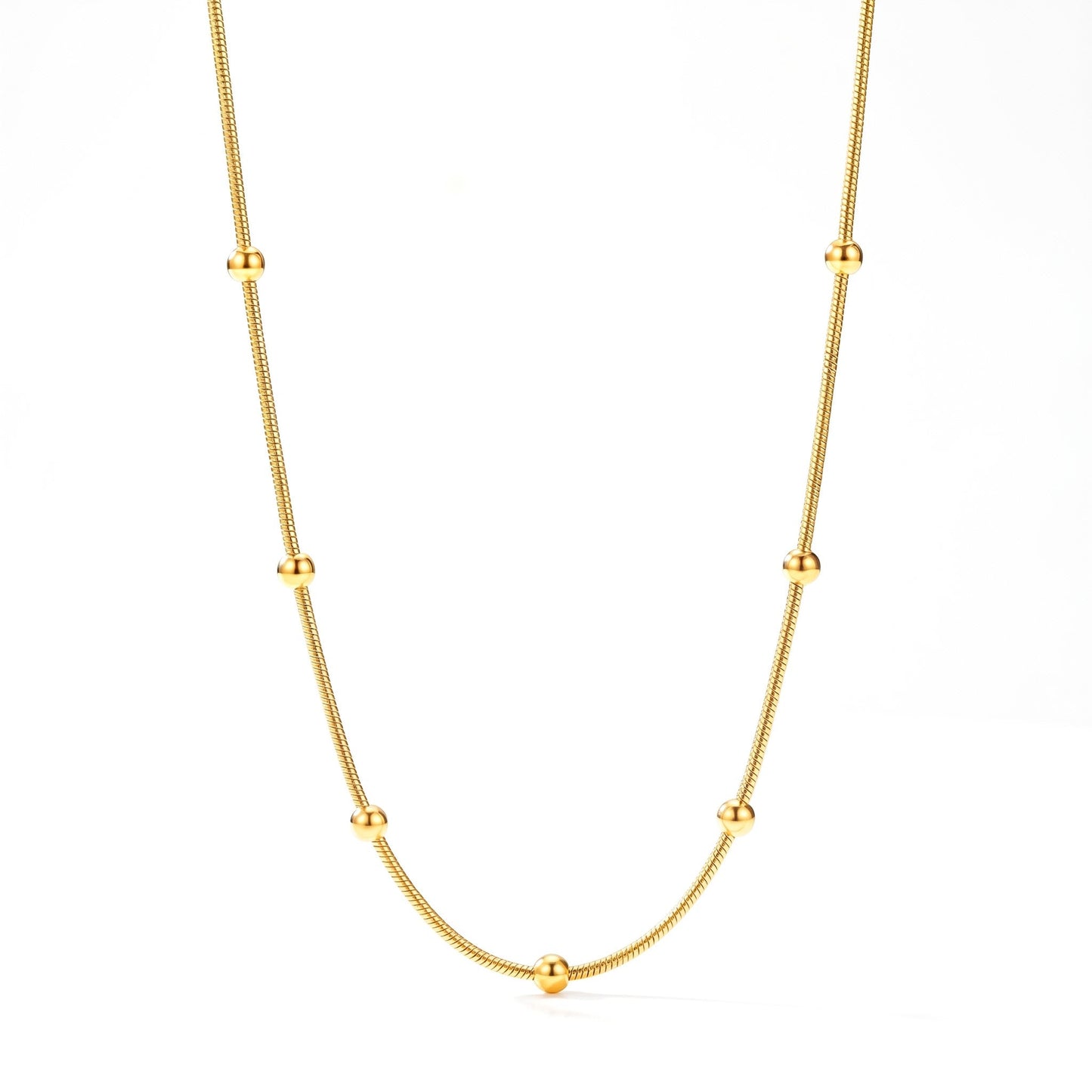 Beaded chain Necklace hayajewelers.pk