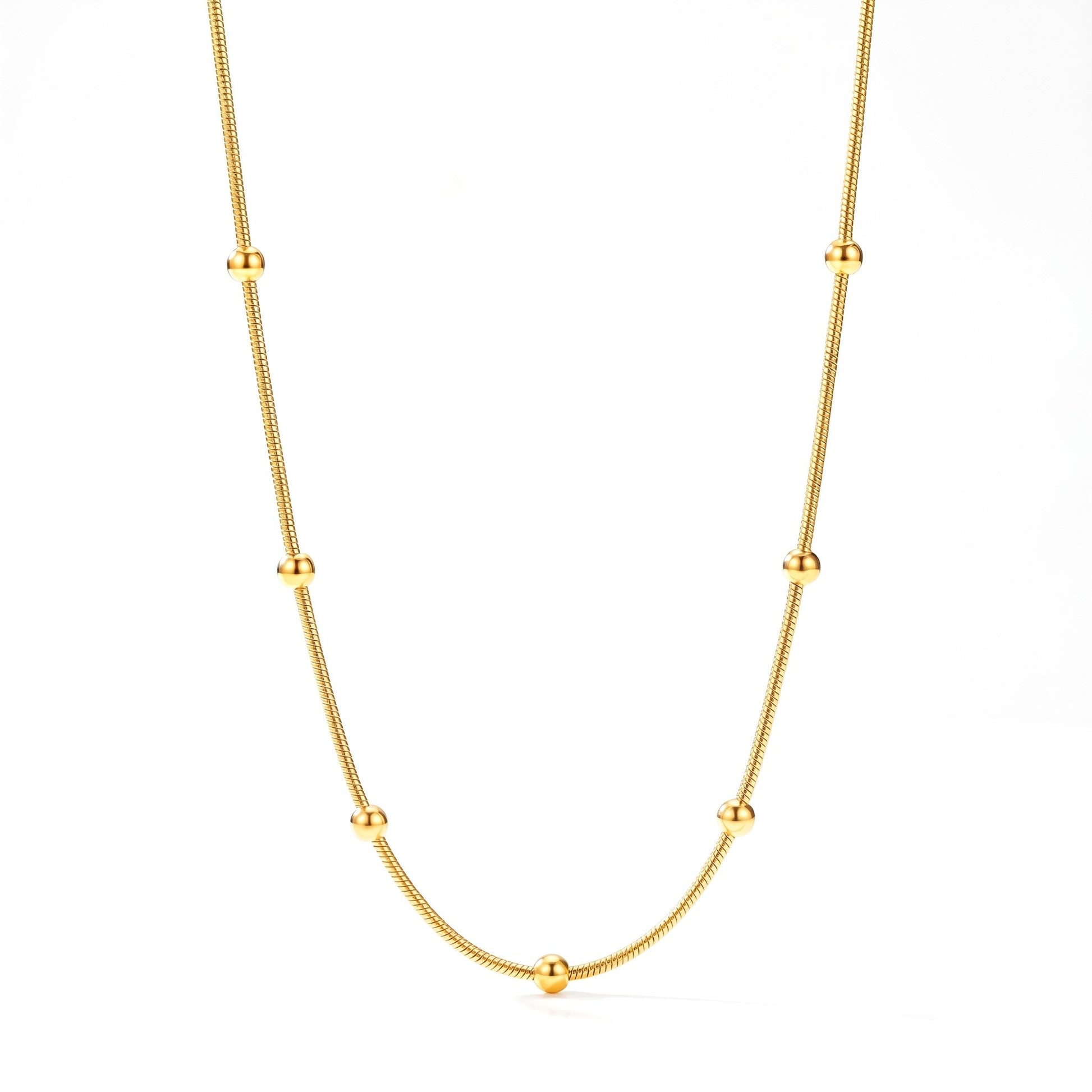 Beaded chain Necklace hayajewelers.pk