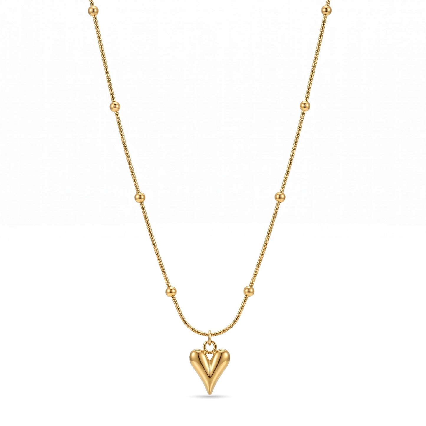 Love Heart Necklace hayajewelers.pk