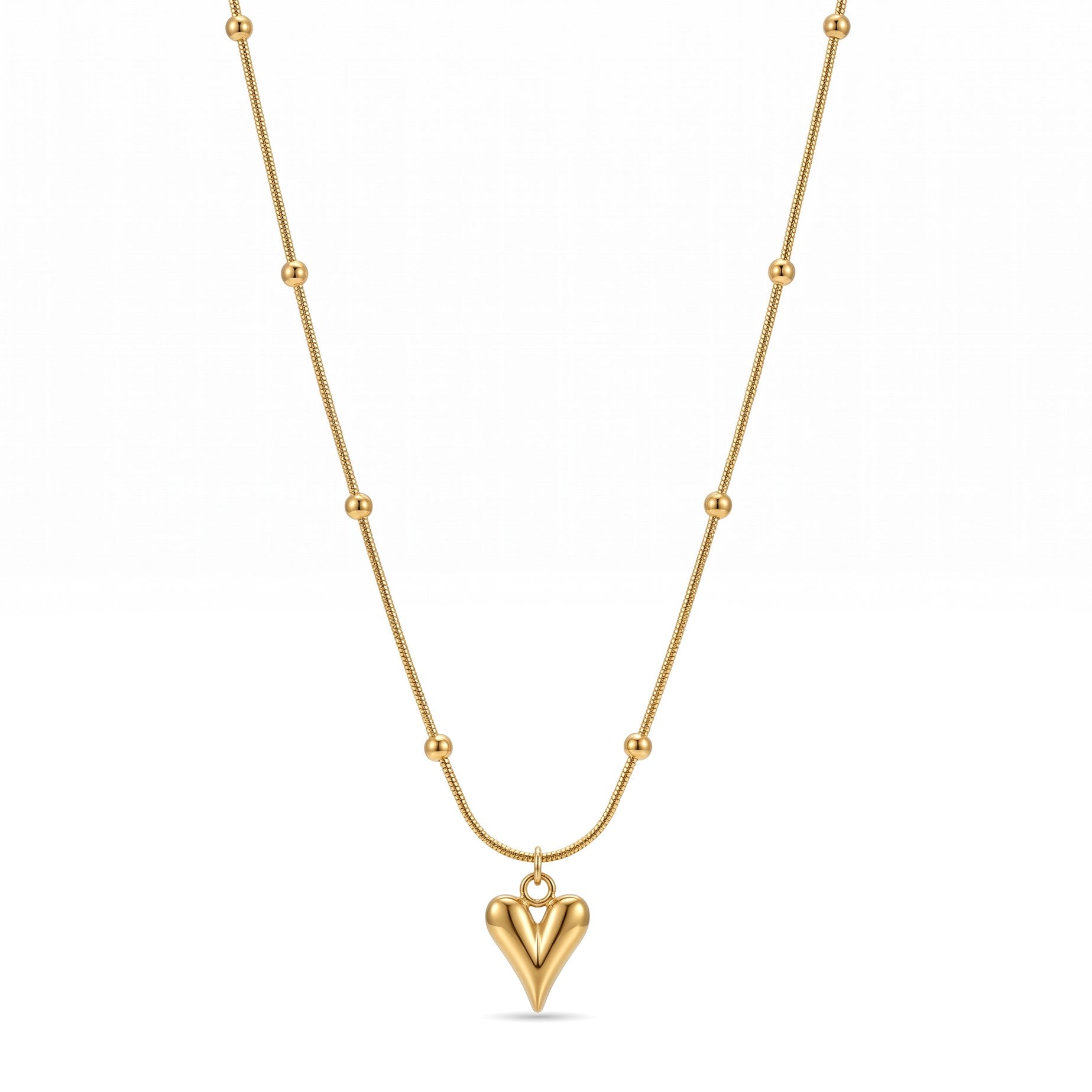 Love Heart Necklace hayajewelers.pk