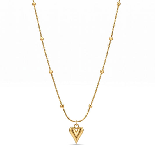 Love Heart Necklace hayajewelers.pk