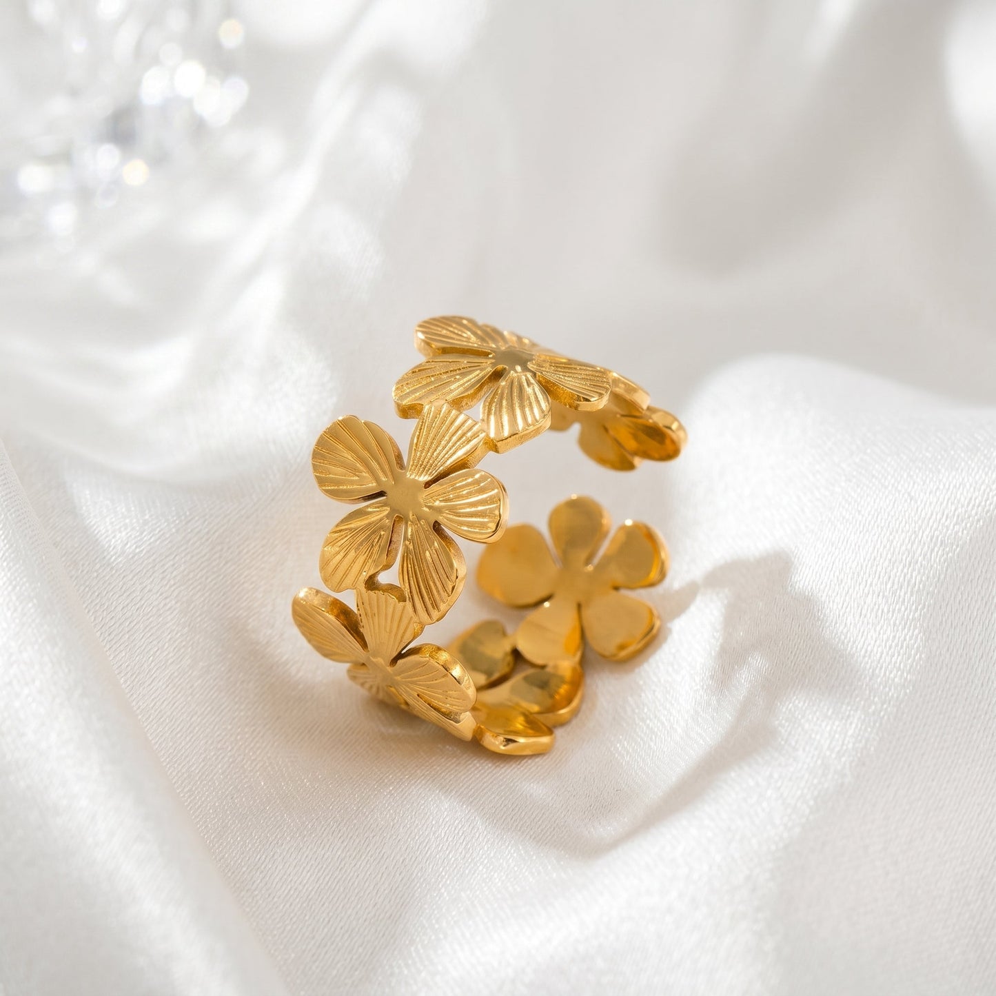 Blossom Wreath Ring - Adjustable