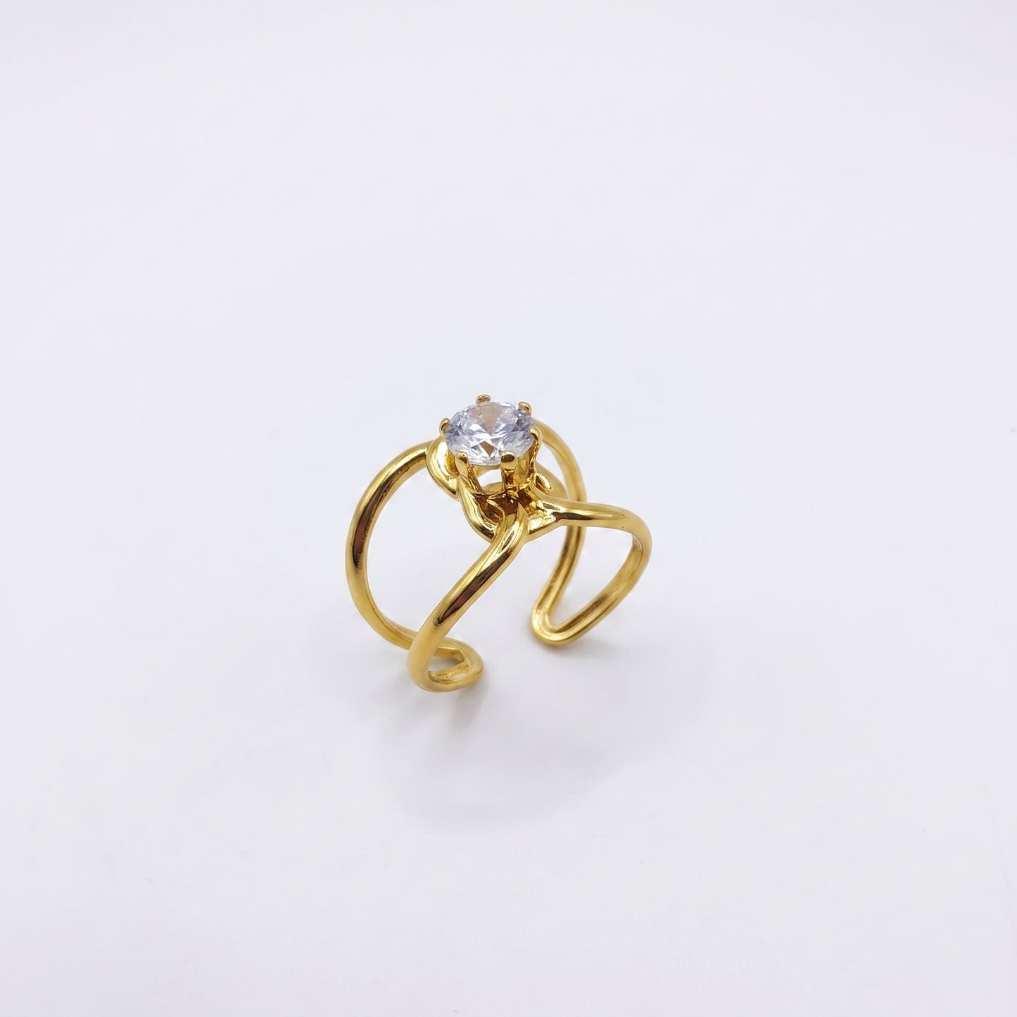 Nova Swirl Ring | Adjustable